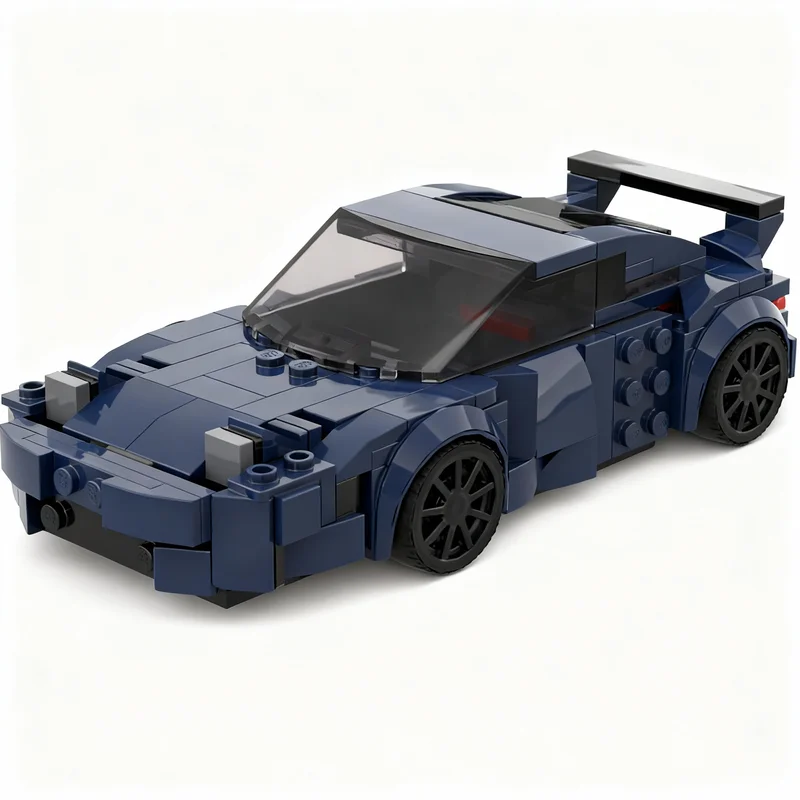 

261pcs MOC Toyota MR2 Working Pop Ups City Champions Model Building Blocks Construction Toy Christmas Gifts DIY Creative Idea