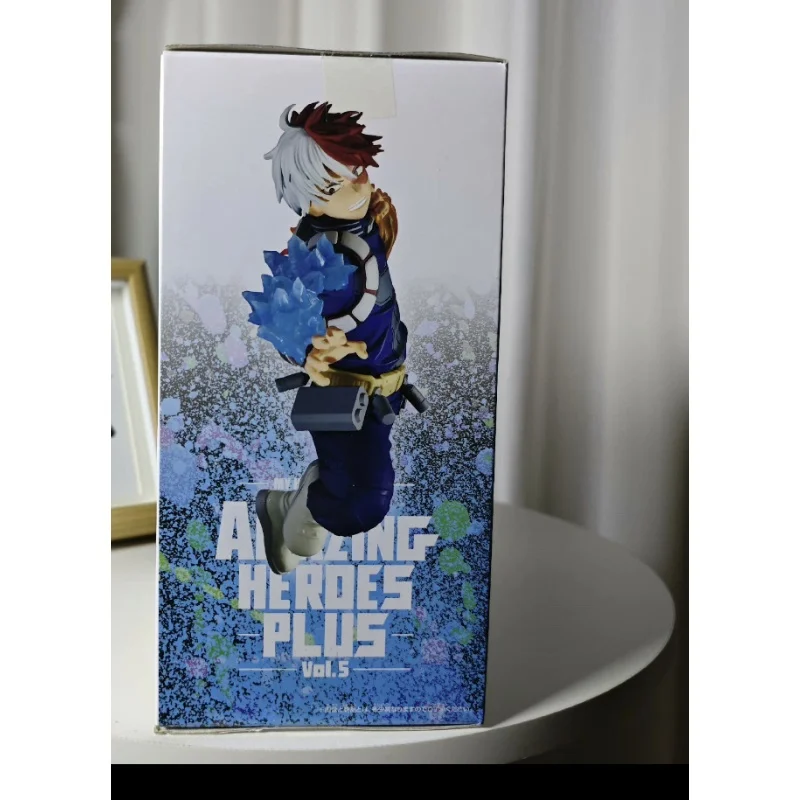 

In Stock Bandai Original Banpresto My Hero Academia Amazing PLUS vol.5 Todoroki Shoto Action Figure Model Doll Brand New Boxed
