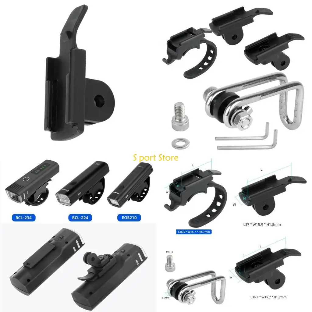 

U2JB Versatile Bike Headlight Mount Suitable for QD250 YQ200400; BlackbirdL1;bl10/11 Headlights, Long lasting &Easy to Use