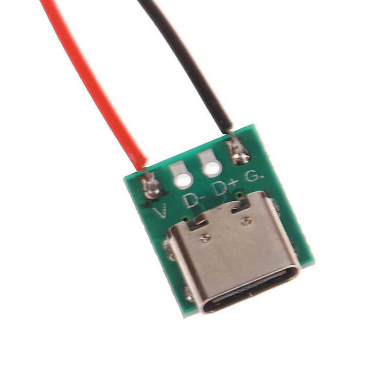 Type-c PCB With Cabel Converter Adapter Micro USB To DIP Female Connector Breakout Board Charging Cable Soldering Socket