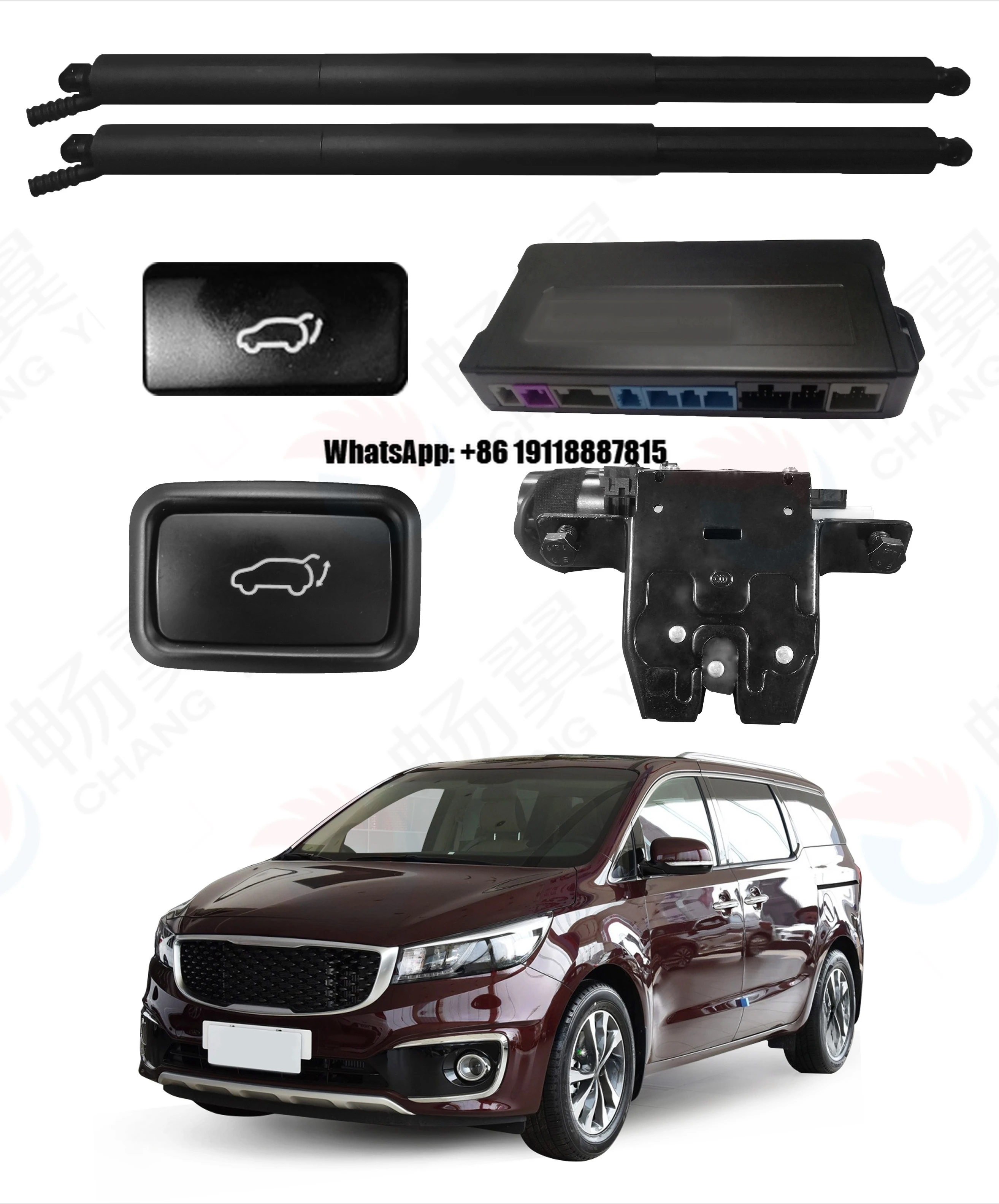 Auto Electric Tailgate Lift Power Electric Tailgate Lift System Manufacturer for Kia Carnival 2015+ (Foot Sensor Optional)