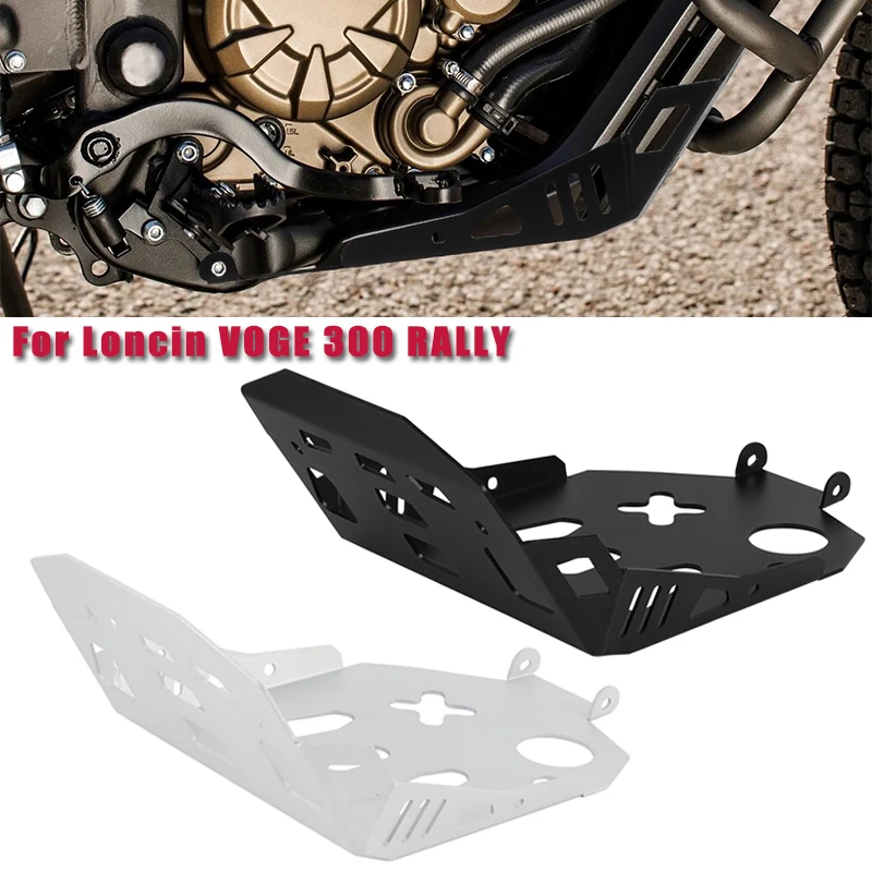 

Mototcaycle Engine Protection Cover For Loncin VOGE 300 RALLY 300 GY RALLY300 Chassis Under Guard Skid Plate Belly Pan Protector