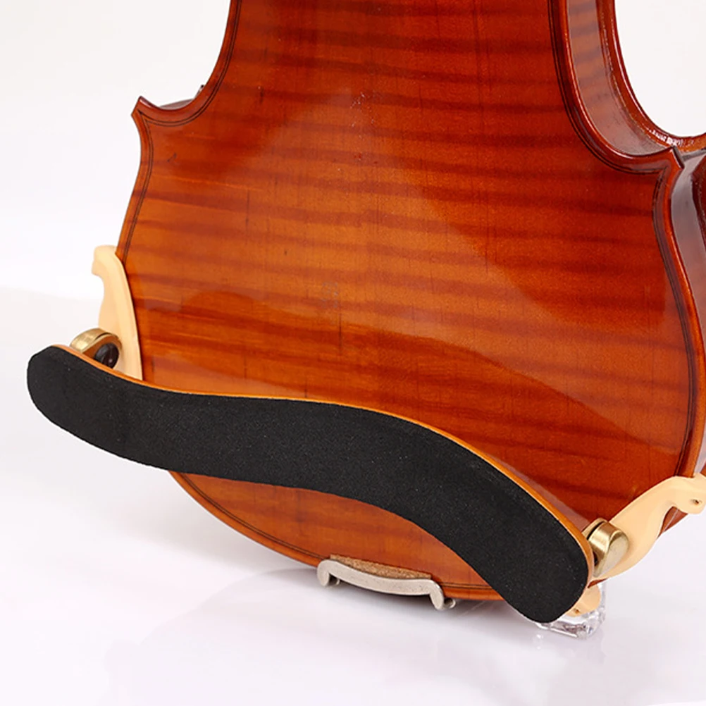 

2Pcs Violin Shoulder Pads 4 3 4 Size Durable Silicone Rest Comfortable Support Bracket Accessories Musical Instruments