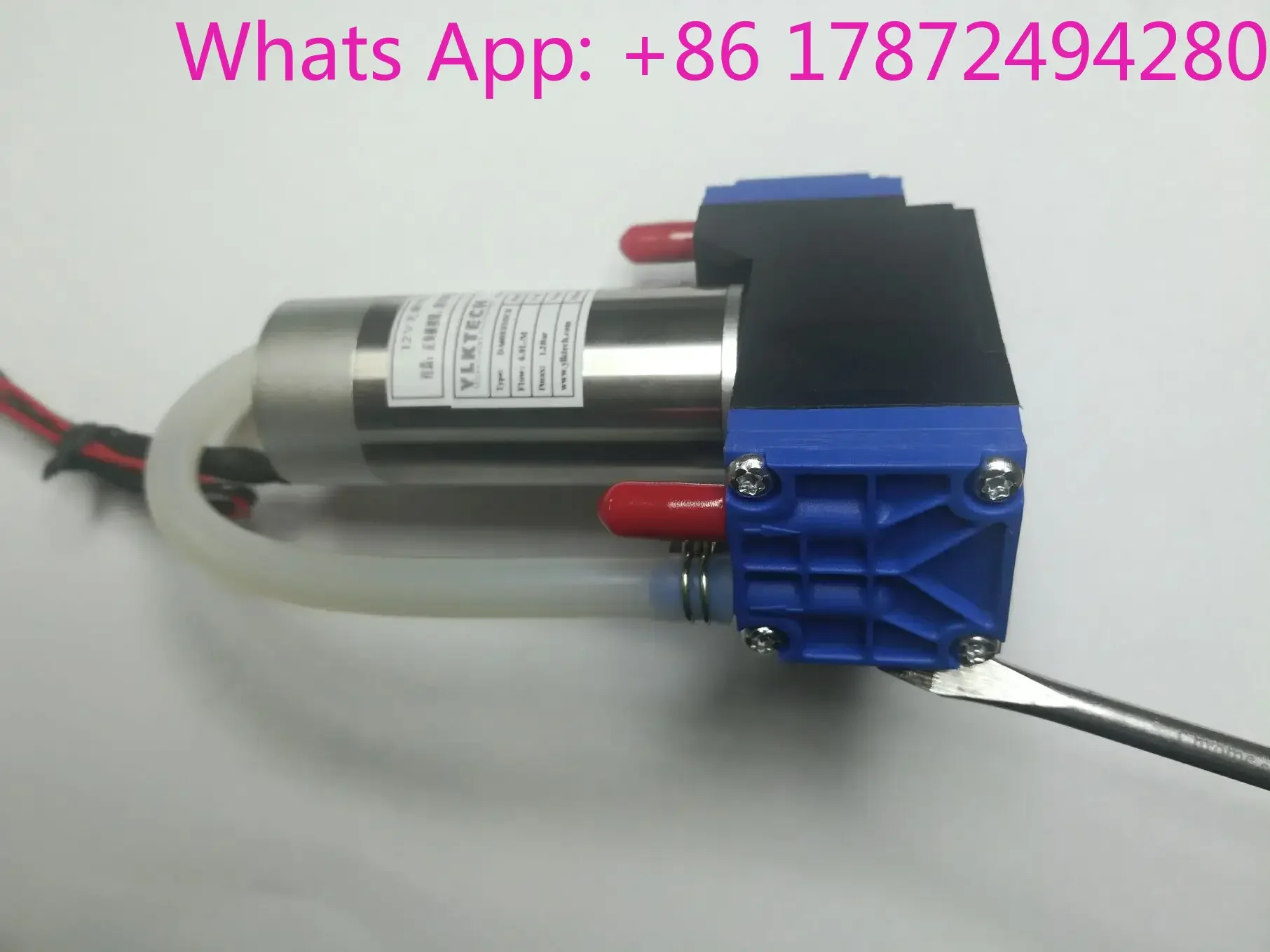 12V-24V Micro Diaphragm Air Pump Low Pressure Vacuum Pump for OEM Use
