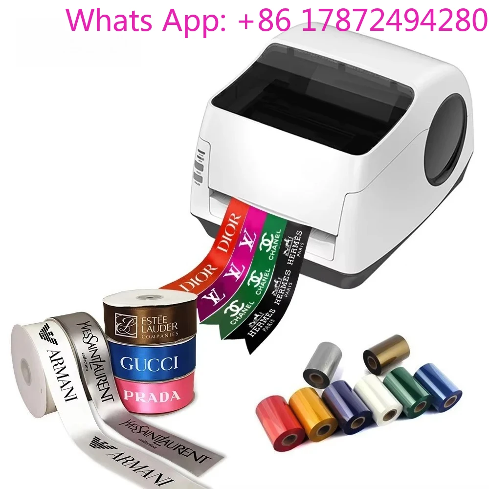 N-mark Satin Ribbon Taffeta Printing Machine for Flower Shop Using Taffeta Digital Foil Satin Ribbon Printer