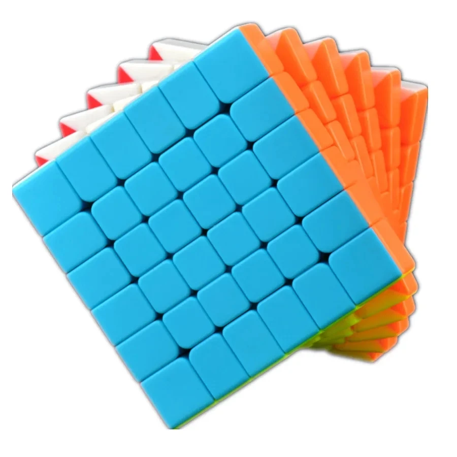 Qiyi Qifan S2 6x6 versione senza adesivo 6x6 Cubo Magico 6 strati Cubo di velocità professionale Cubo Magico Puzzle giocattolo per bambini bambini