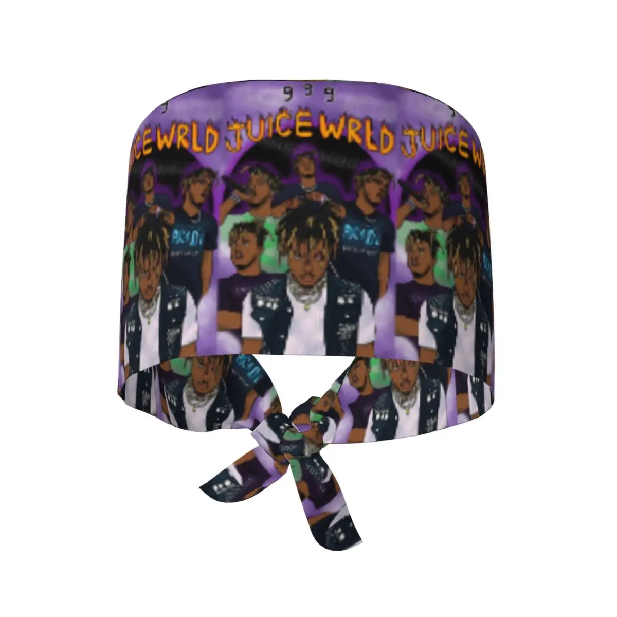 Juice Music Wrld The Party Never Ends Scrub Hat Doctor Working Surgical Cap Men Women Adjustable Nursing Caps for Dentist