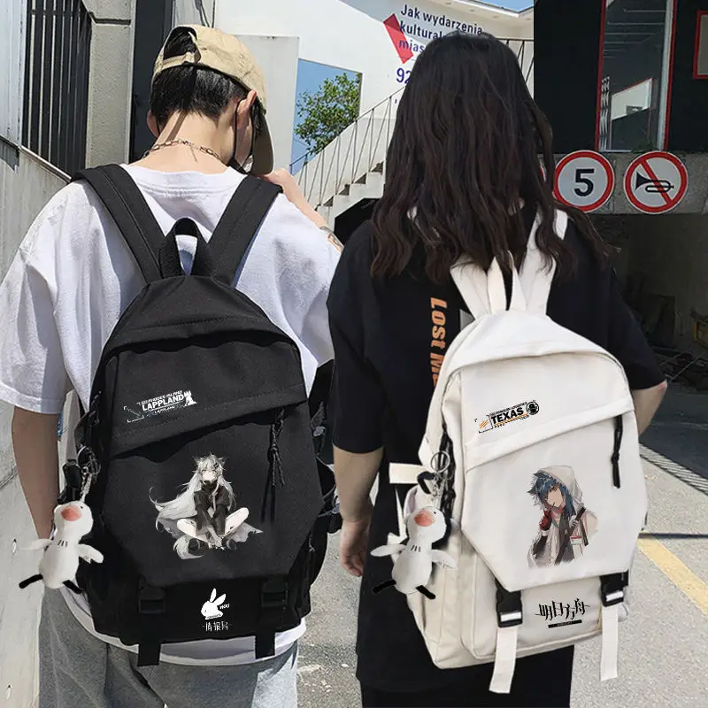 Arknights Anime Merchandise Texas High Middle Elementary School Student National Trend Versatile Backpack Anime