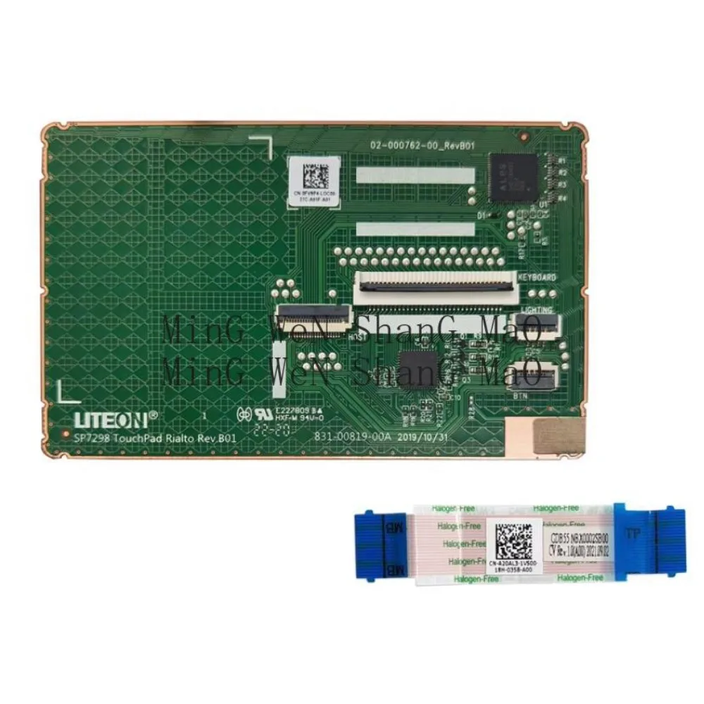 FOR Dell Precision 7550 7560 7750 M7750 7760 P44E Touchpad Trackpad Mouse Button Board SP7298 831-00819-00A 0FV9P4