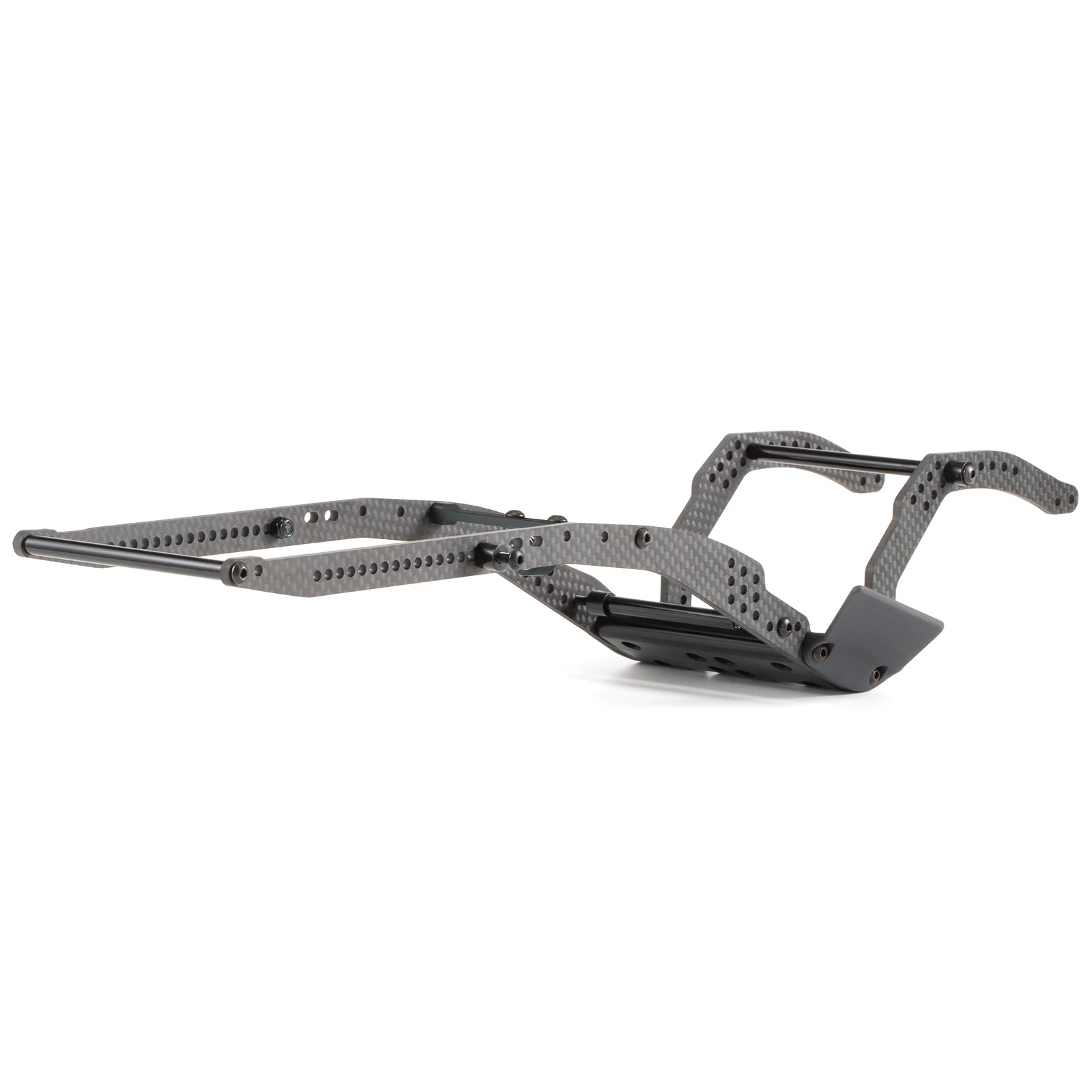 Carbon Fiber LCG Custom Build Chassis Kit und Link Kit für 1/10 RC Rock Crawler Capra F10 Achse – Detail 4