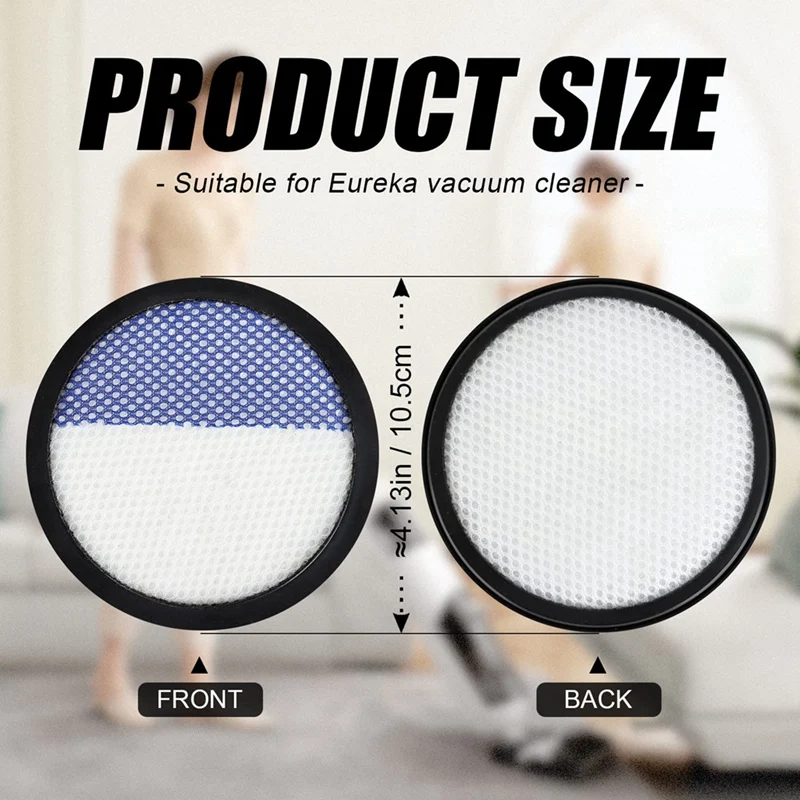 Filtro HEPA di ricambio compatibile per accessori per aspirapolvere Cordless Eureka NEC180 NEC185 NEC186 NEC190