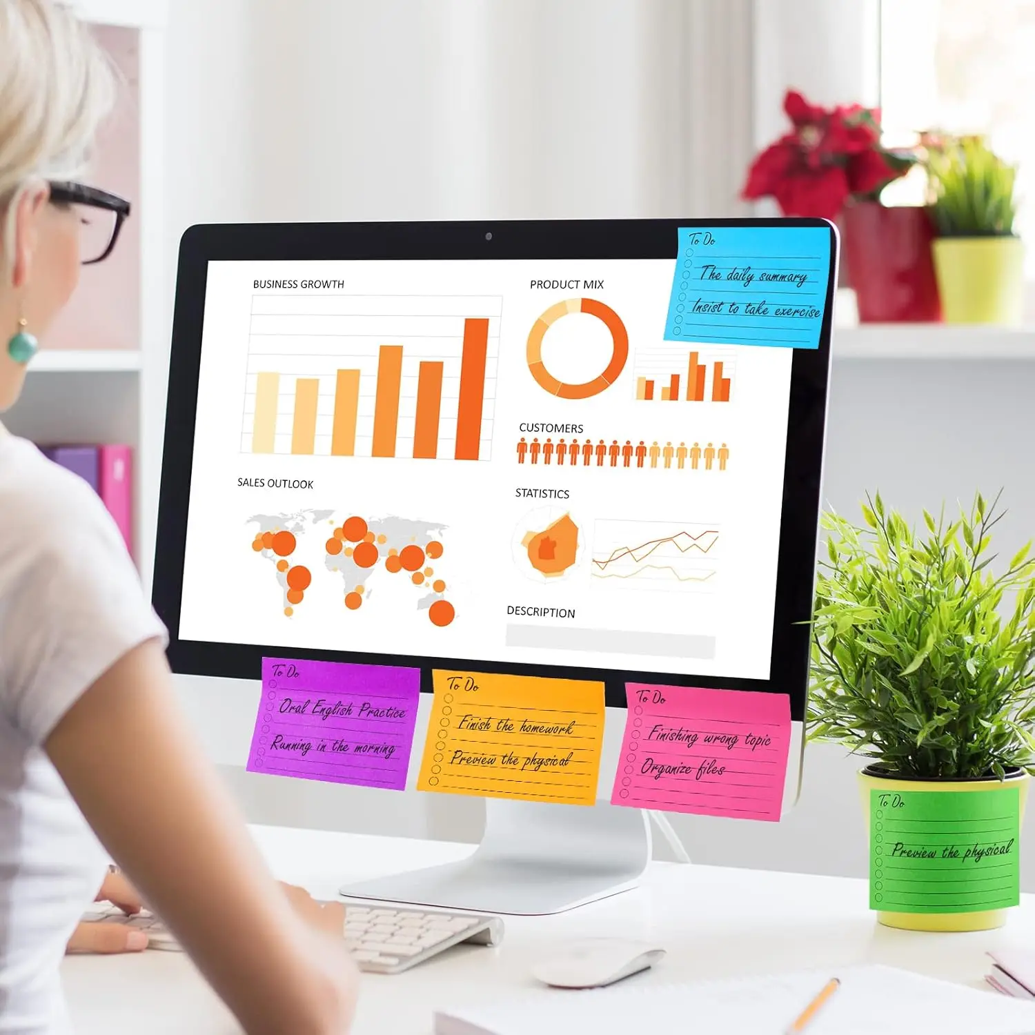 9 sztuk/450 arkuszy Sticky Note 3x4 Inch Self Stick Pads with Line Colored Planner Sticky Note Adhesive Memo for Office