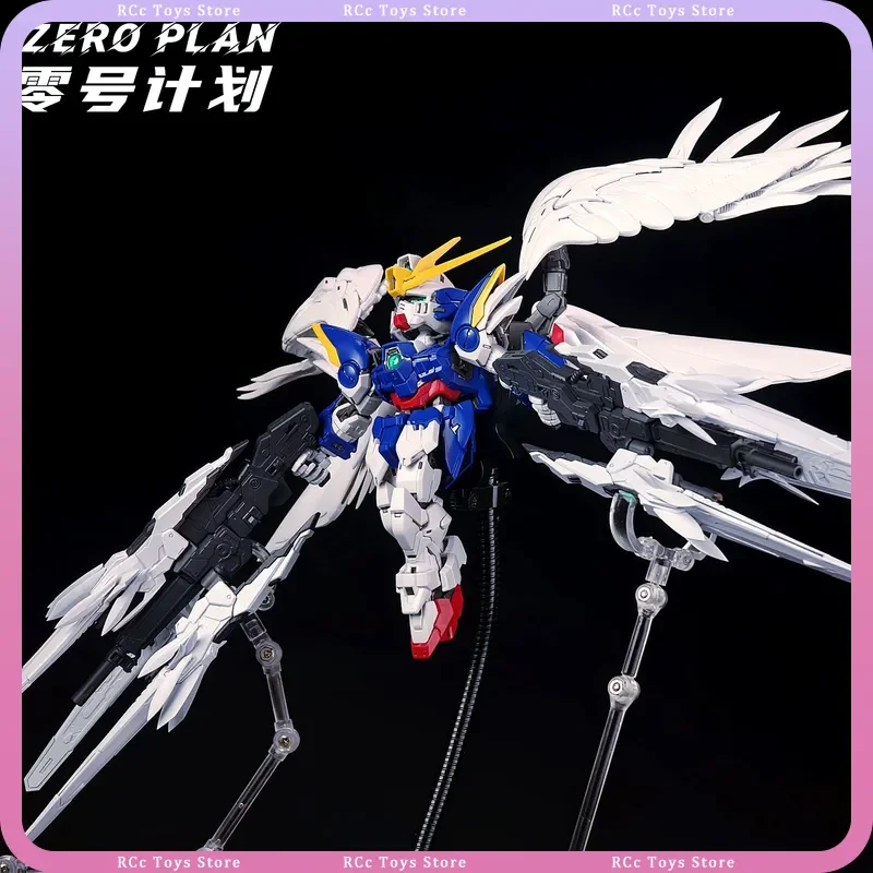 

In Stock ZEROPLAN Dwarf Star Cannon Parts Set For MGSD Wing Zero XXXG-00W0 Kits Upgrade Accessories with Stand and Feather Parts