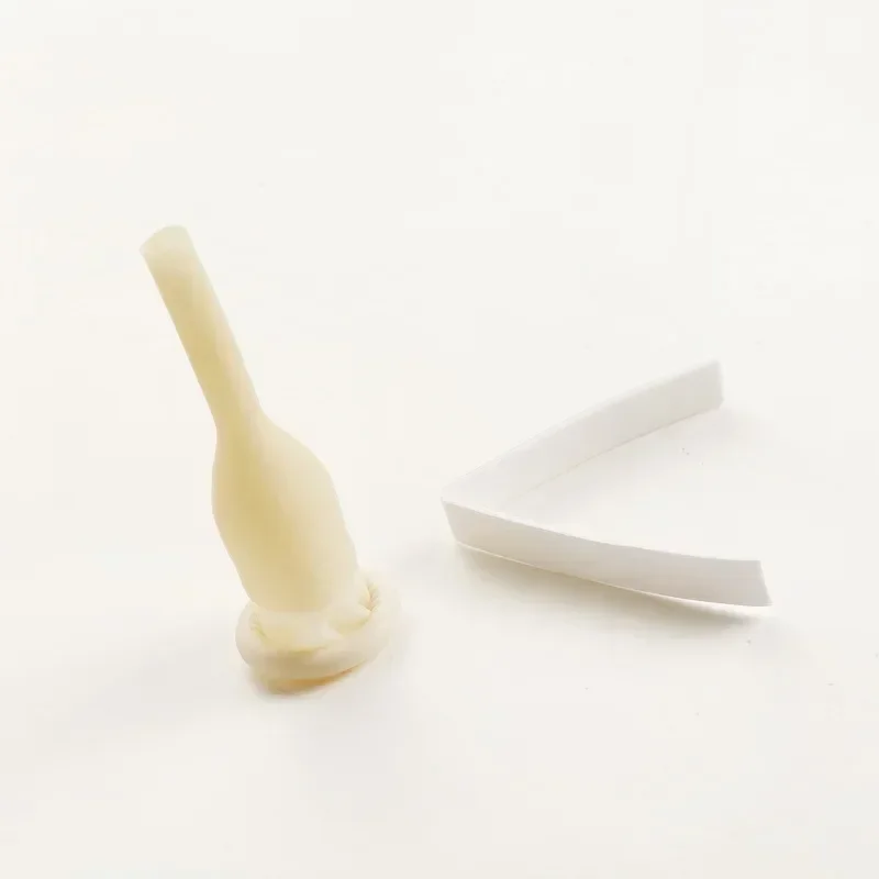 50-5pc Male External Catheter Single Use Disposable Urine Collector Latex Urine Bag Pick Urinal Bag 25mm/30mm/35mm/40mm