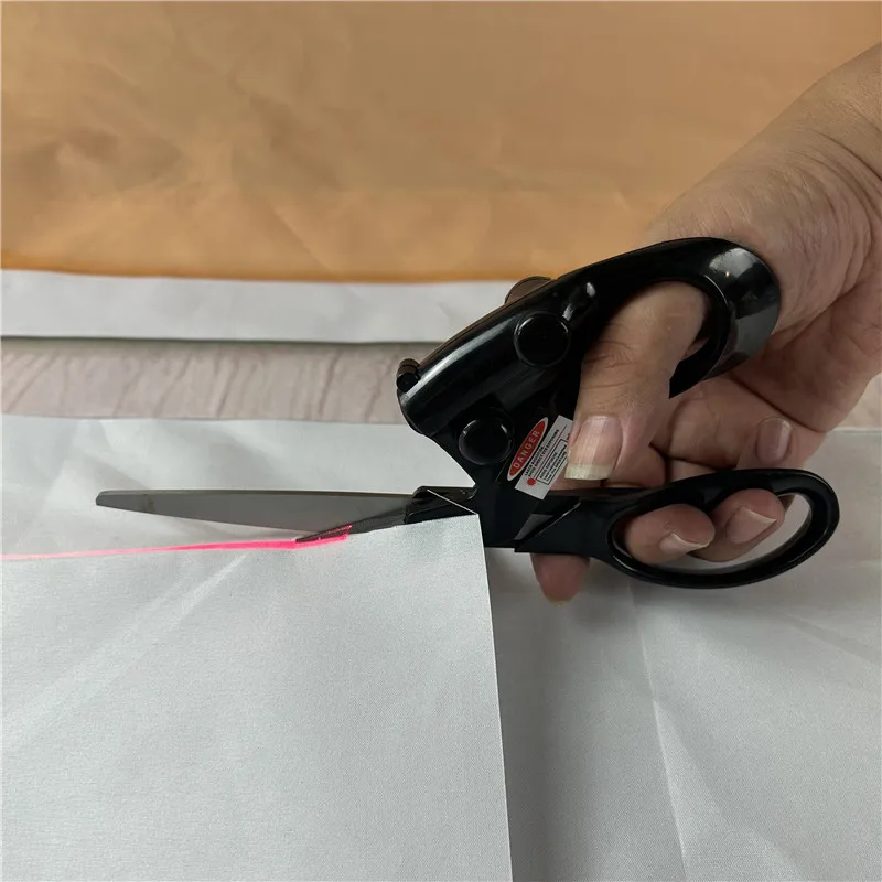 Infrared Laser Straight   Scissors 8 Inch Fabric Cutting Scissors Home Use  Scissors for Clothing DIY