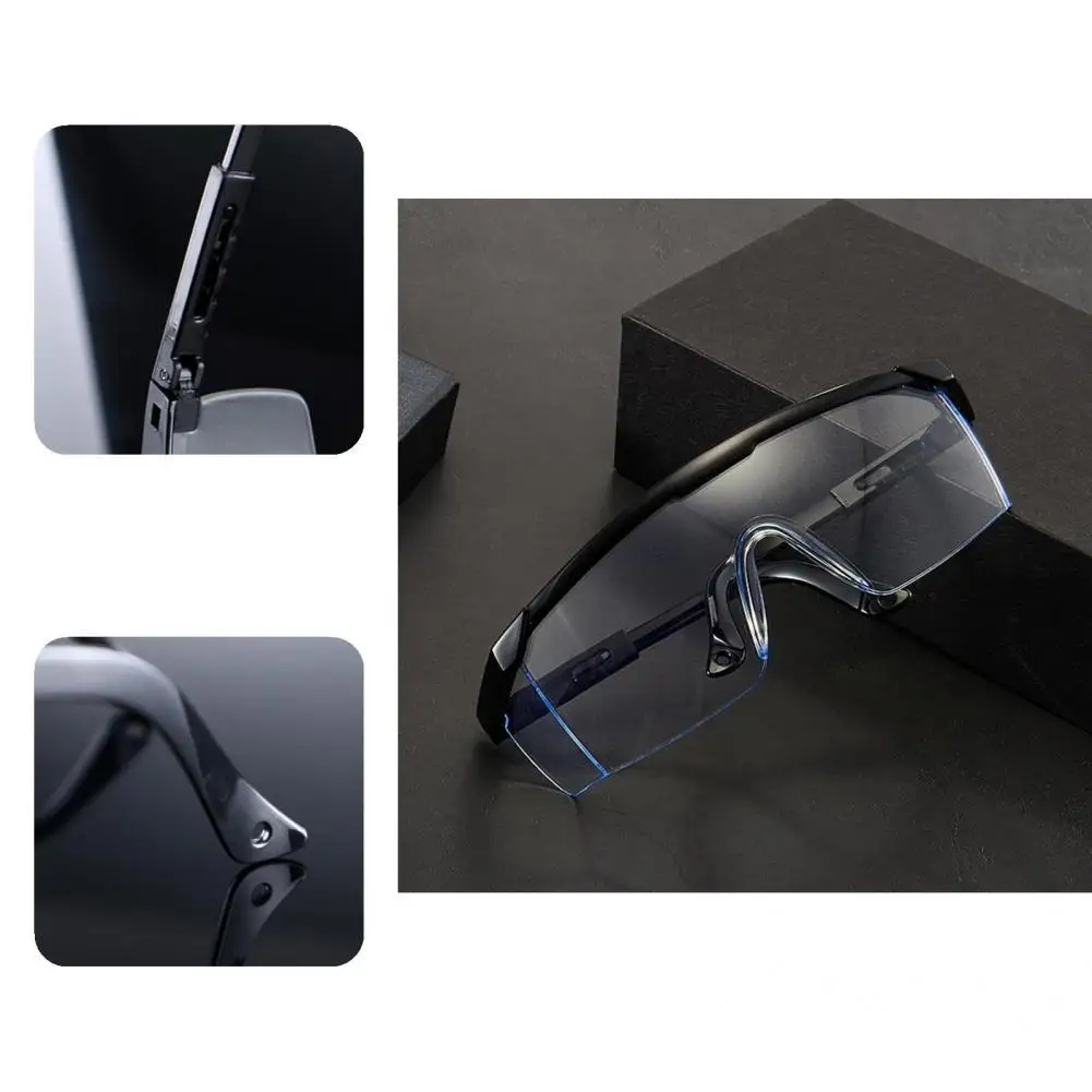 Useful Clear Glasses  Durability PC Protective Glasses  Scratch Resistant  Anti Dust Glasses