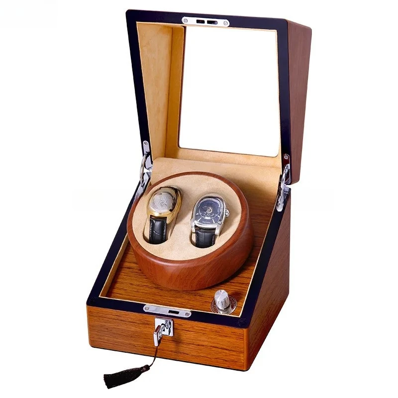 High-end Wood Grain Lacquer Watch Electric Shaker Watch Packaging