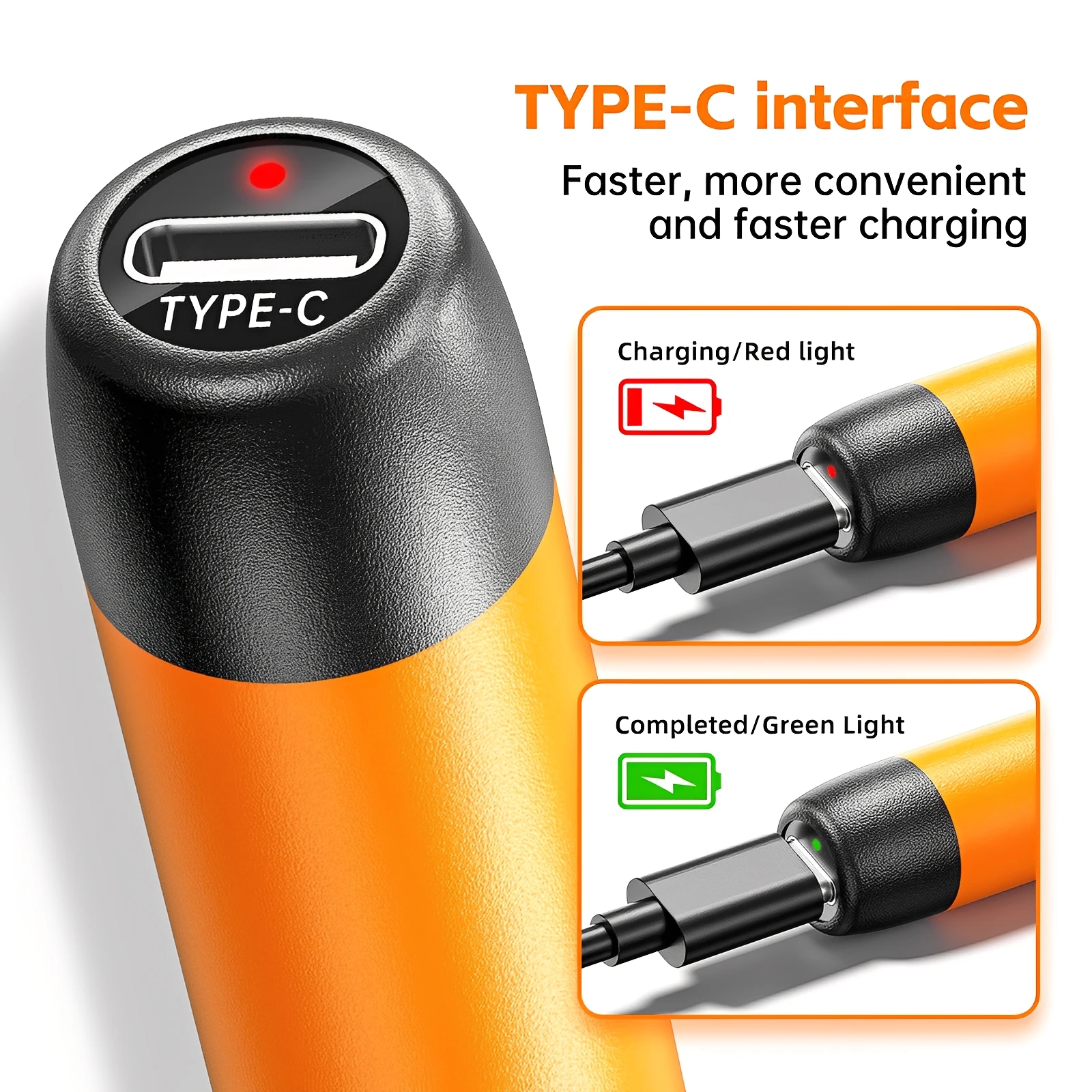 Cordless Soldering Iron USB-C Rechargeable with Digital LED Display and Fast Heating - Adjustable Temperature for Electronics