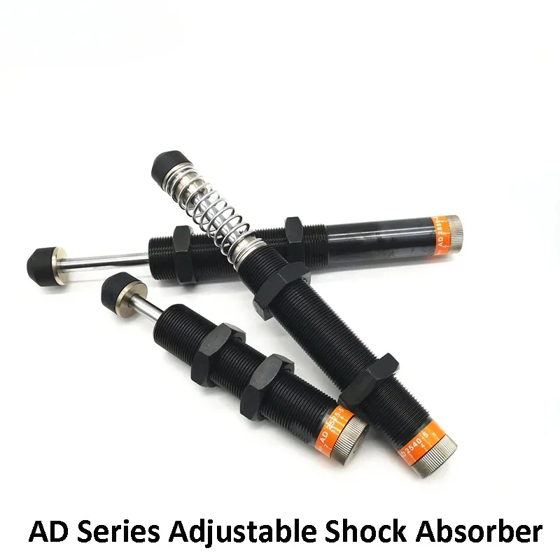 Hydraulic Adjustable ADshock Absorber Series AD1425 AD2050 Oil Hydraulic Buffer For AD1410 AD1412 AD1612 AD2020 AD2525