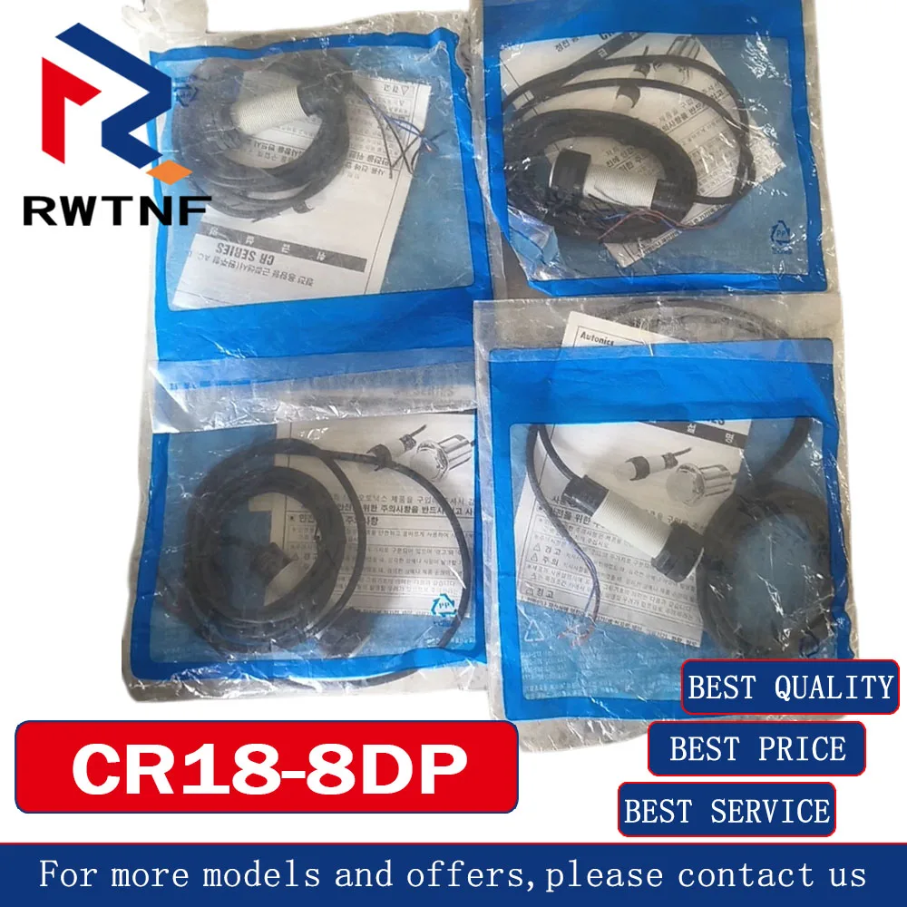 Brand New Genuine CR18-8DP AUTONICS PNP Capacitive proximity sensor,100% original warehouse stock