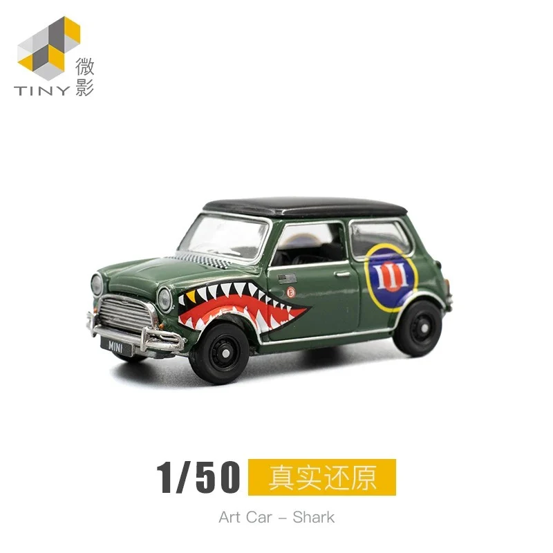 1:64, MiniCooperMk Shark Limited Edition car Model Collection