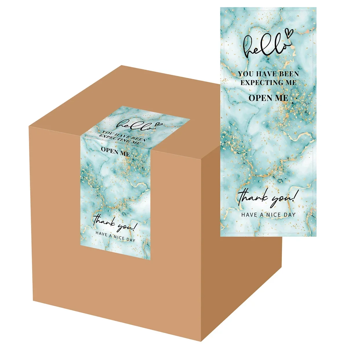 50 stickers per pack, decorative stickers, gift box, baked cake packaging, decoration, gift box packaging, gift decoration