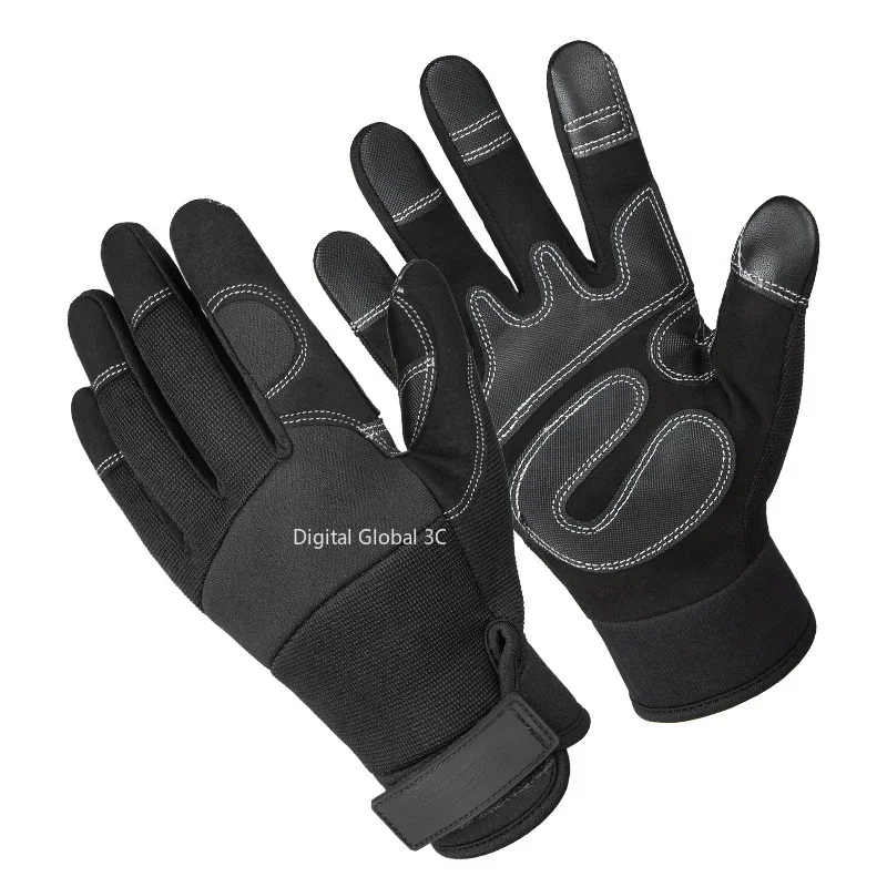 Climbing  Full Finger Combat Riding Touch Screen Gloves Outdoor Roping Work Rocks Parkour Carabiners Rigging Grip