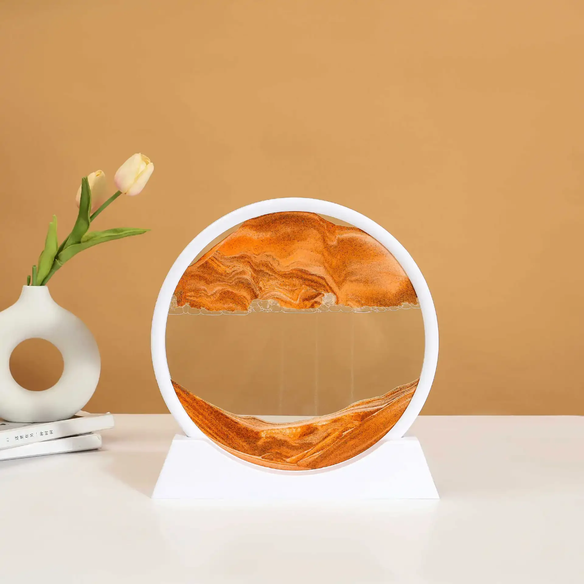 White Base-Orange