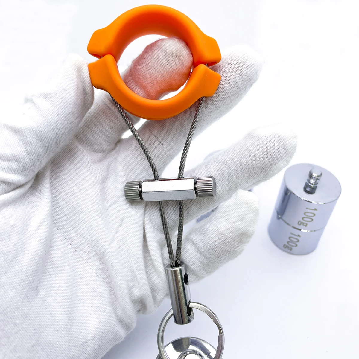 Male Penis Ring Weights,Dick Weight Trainers,Adjustable Weights,Glans Testicle Dumbbells,Adult Toy Sex,Masturbation Devices - view 6