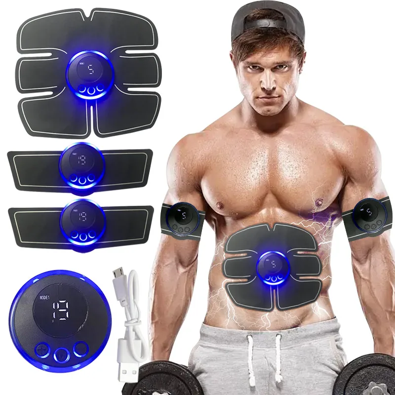 EMS Muscle Stimulator Massage Mat ABS Hip Abdominal Trainer Fitness  Body Slimming Anti-cellulite Stimulator Massage Health Care