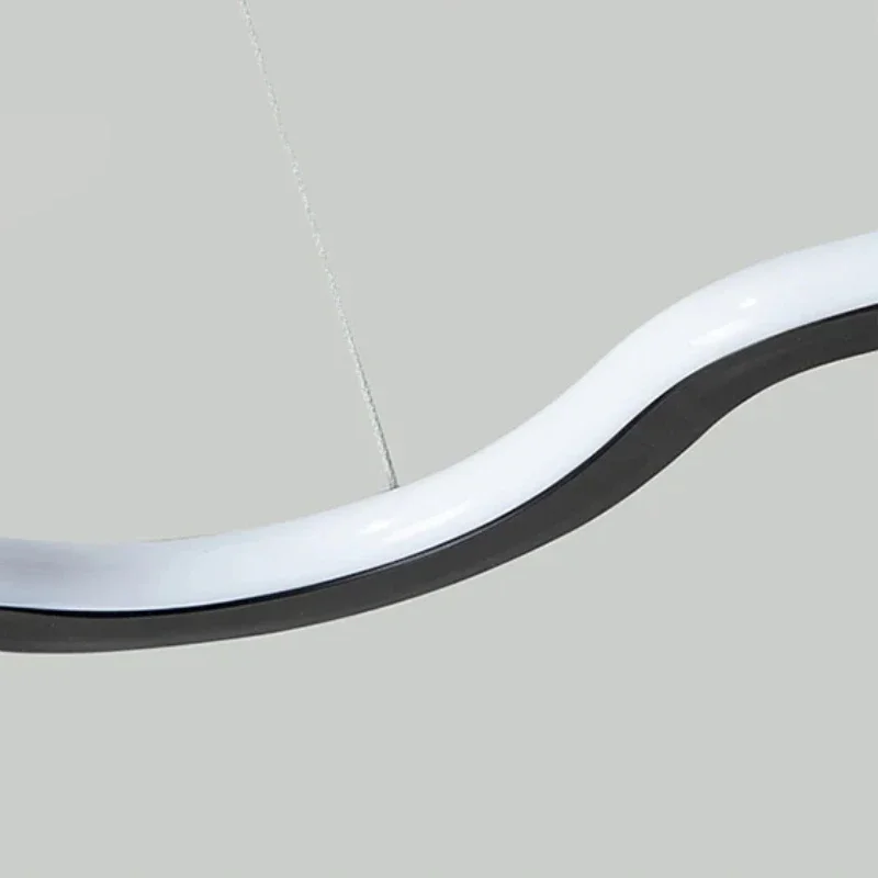 Nordic Simple Cloud Aluminium Pendant Lamp Dimmable for Living Dining Table Room Girl Bedroom Home Decor Hanging Light Fixture