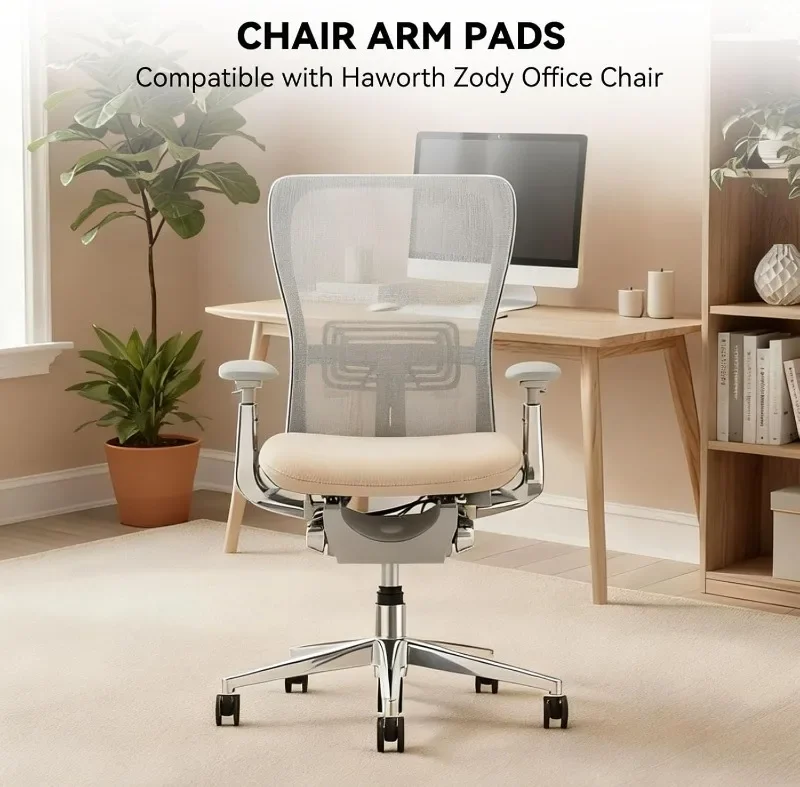 1 PAIR Arm Pads Caps for Haworth Zody Office Chair Parts,Office Chair Arm Rest Cover Replacement