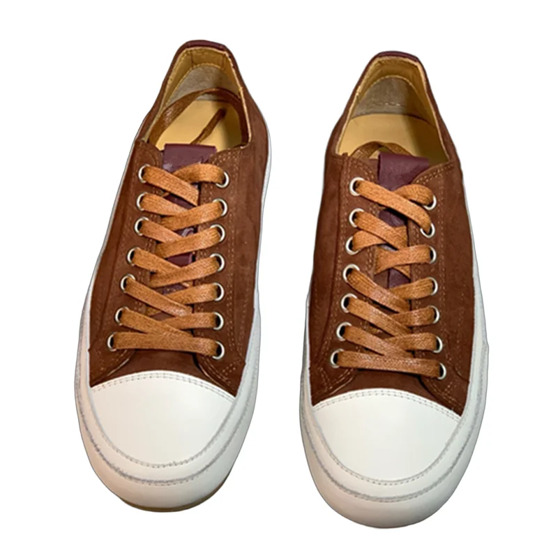 

Withered Minimalist Fashion Girls Genuine Leather Handmade Training Shoes Women Colorful Retro Sneaker Shoes Women