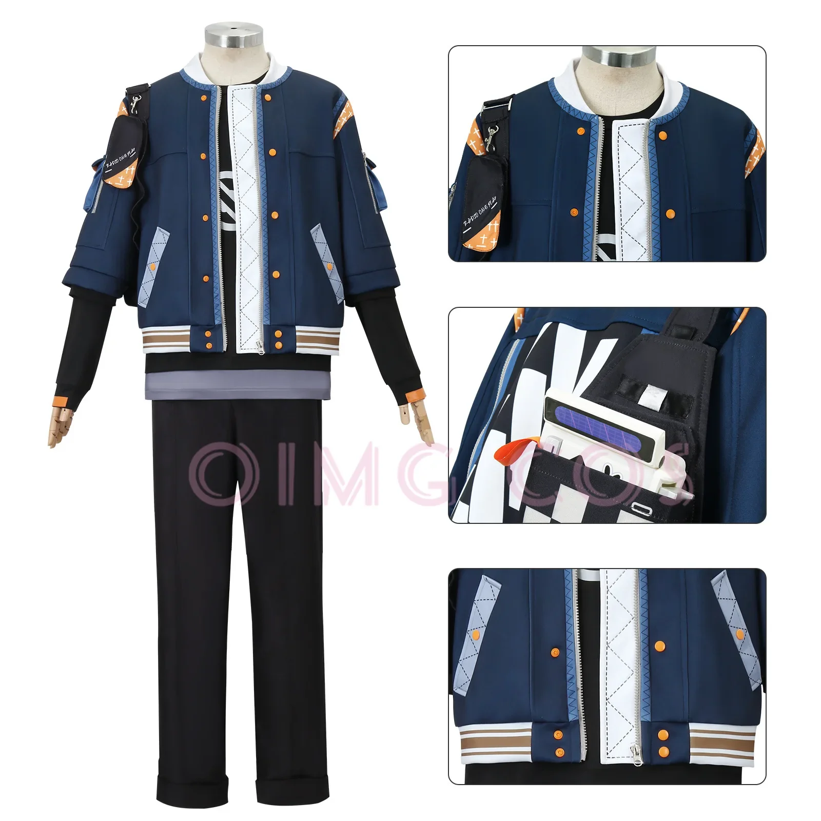 

Wise Zenless Zone Zero Косплей Костюм Униформа Парик Хэллоуин Вечерние Аниме Костюмы Маскарад Женщины Игра