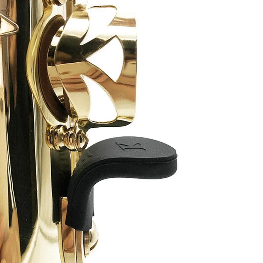 Saxophon Gummi Daumenauflage Kissen Rutschfeste Saxophon Fingerschutz Kissen Pad für Alto Tenor Sopran Saxophon Zugang – Detail 1