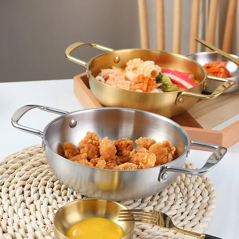 

Lamian Noodles pot Hot pot Stainless steel seafood pot Thickened household double ear seafood pot Kitchen cooking tools