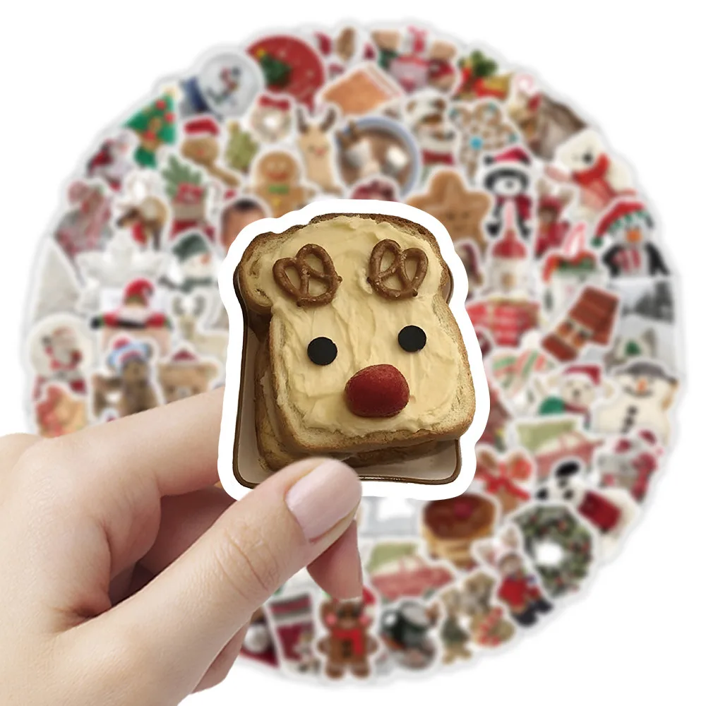 103 Pcs Christmas Doll Stickers - Festive Decor for Journals, Gifts, DIY Crafts & Devices RecordingYourLife Store