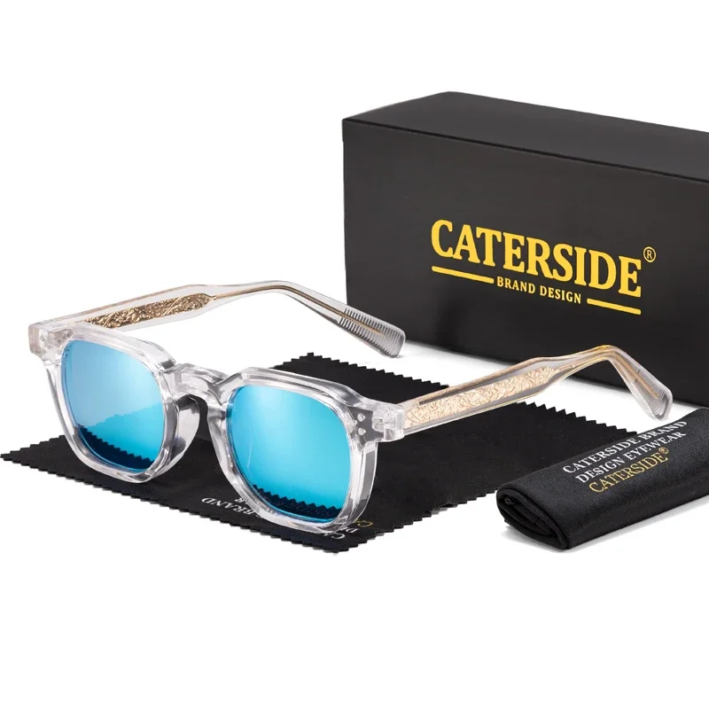 

Солнцезащитные очки CATERSIDE Fashion Mirror: мужские поляризационные, люксовые, с уникальным дизайном дужек, женские, для вечеринок, активного отдыха и путешествий