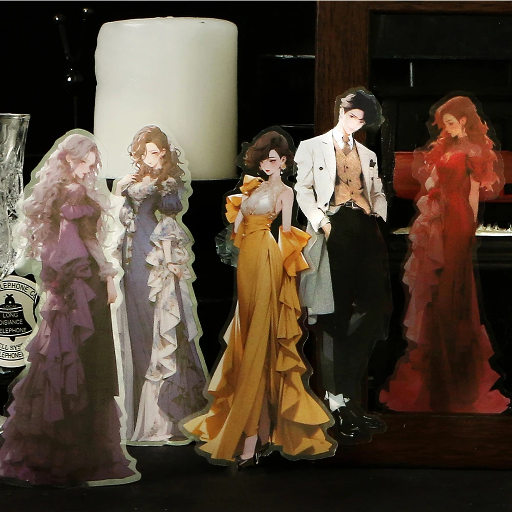 

20Pcs/Set Romantic Love Series Stationery Stickers Handbooks/Diaries/Mobile DIY Decorative Materials Scrapbook Craft Stickers