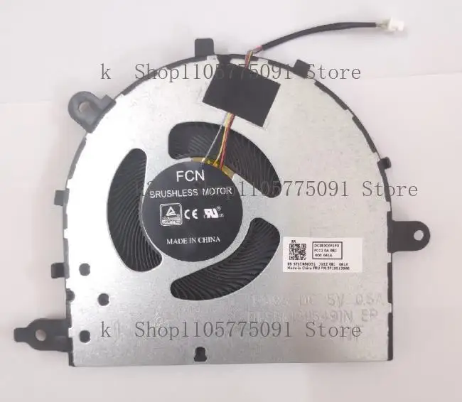NEW CPU Cooling Fan For Lenovo Xiaoxin 15-are Air15 2020 Ideapad 5-15ITL05 Series DFS5K12115491N FM8S DC5V 0.5A