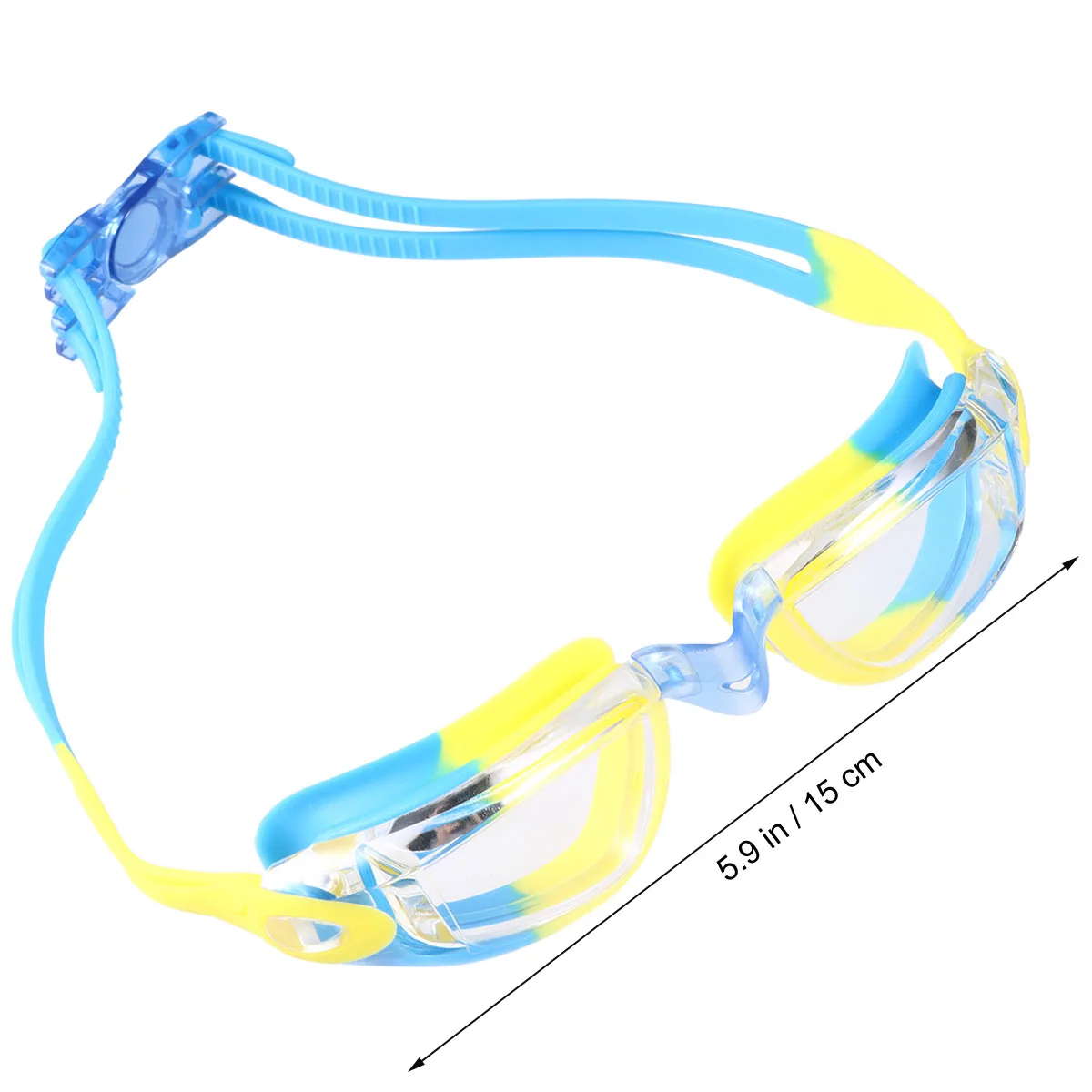 

Anti Fog Swim Goggles Kids Myopia Diving Glasses Waterproof Toddlers UVA Protection Premium PC Eco Friendly Bright Colors