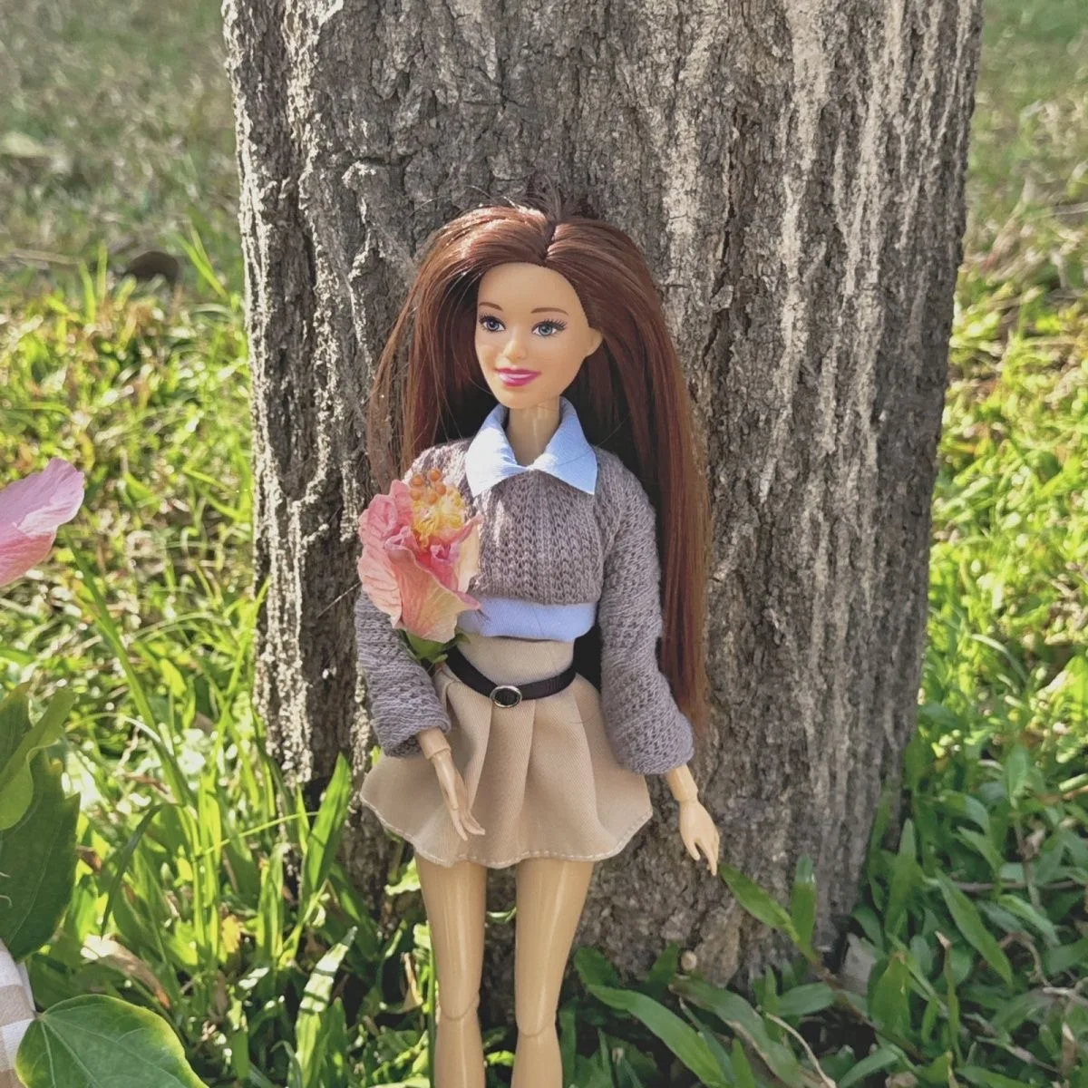 2025 nouvelle mode supermodèle poupée collège Style vêtements ensemble 30 cm 1/6 BJD poupée articulations mobile cheveux épais fille jouer maison jouets cadeau