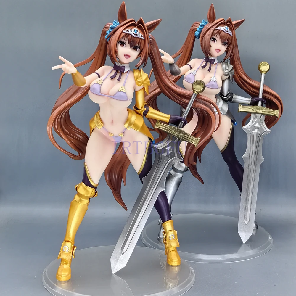 25 سنتيمتر Umamusume: جميلة ديربي القرمزي لونين السباحة Ver الفتيات اللعب أنيمي البلاستيكية عمل الشكل لعبة لعبة تحصيل نموذج دمية #1