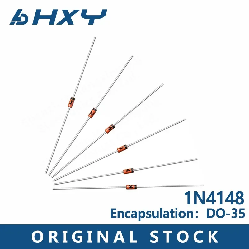 100PCS 1N4148 IN4148 DO-35 High speed switching diode included