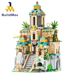 The Losts Temples Building Blocks Sets Movie Indianaed Jones Bricks Blocks City House Building Toy for Kids Christmas Gifts