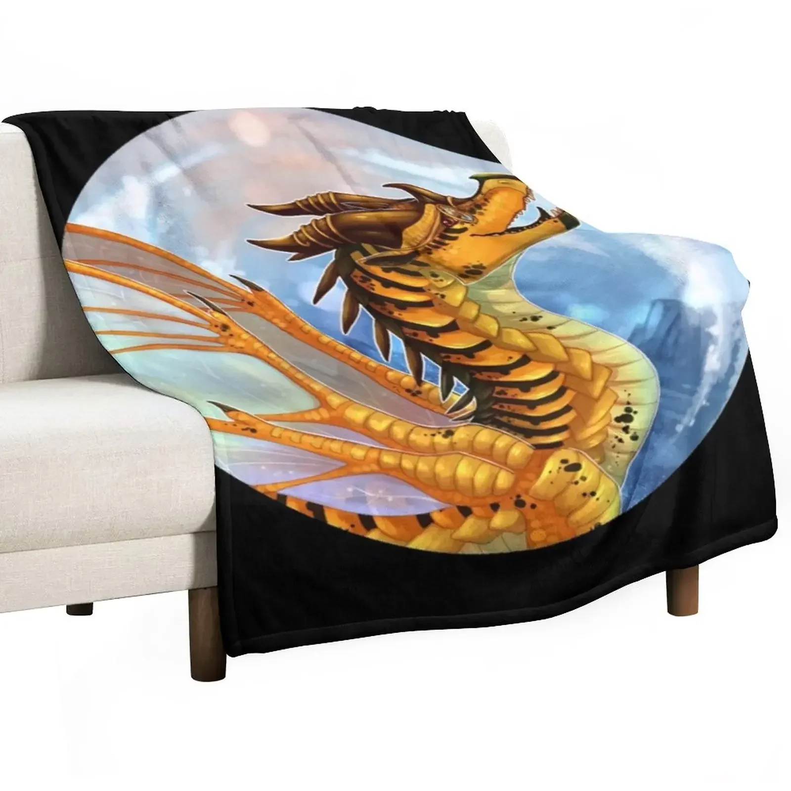 

Wings of Fire - Cricket Throw Blanket Luxury Brand Loose Thermal Decoratives Blankets