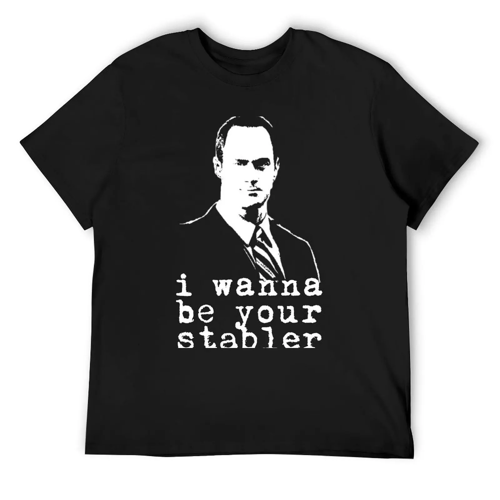 

Law and Order SVU - I Wanna Be Your Stabler T-Shirt animal prinfor boys valentines clothes men clothing