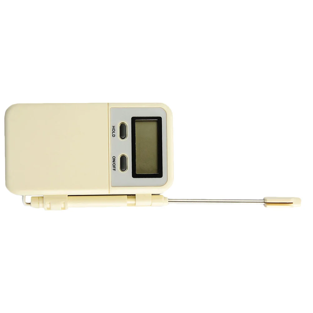 

Digital Thermometer Probe Meat Kitchen Cooking Thermometers Oven Baking BBQ Temperature Remote Monitoring Alarm Practical Tool