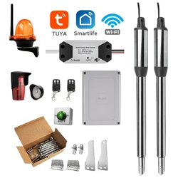 Tuya WIFI Tự Động Cổng Dụng Cụ Mở Nhà Nông Trại Biệt Thự Xoay Cổng 16 'Dài Hay 600LB Dễ Dàng Hơn Mở Cổng gần Hơn Với C01 Tuyến Tính Thiết Bị Truyền Động