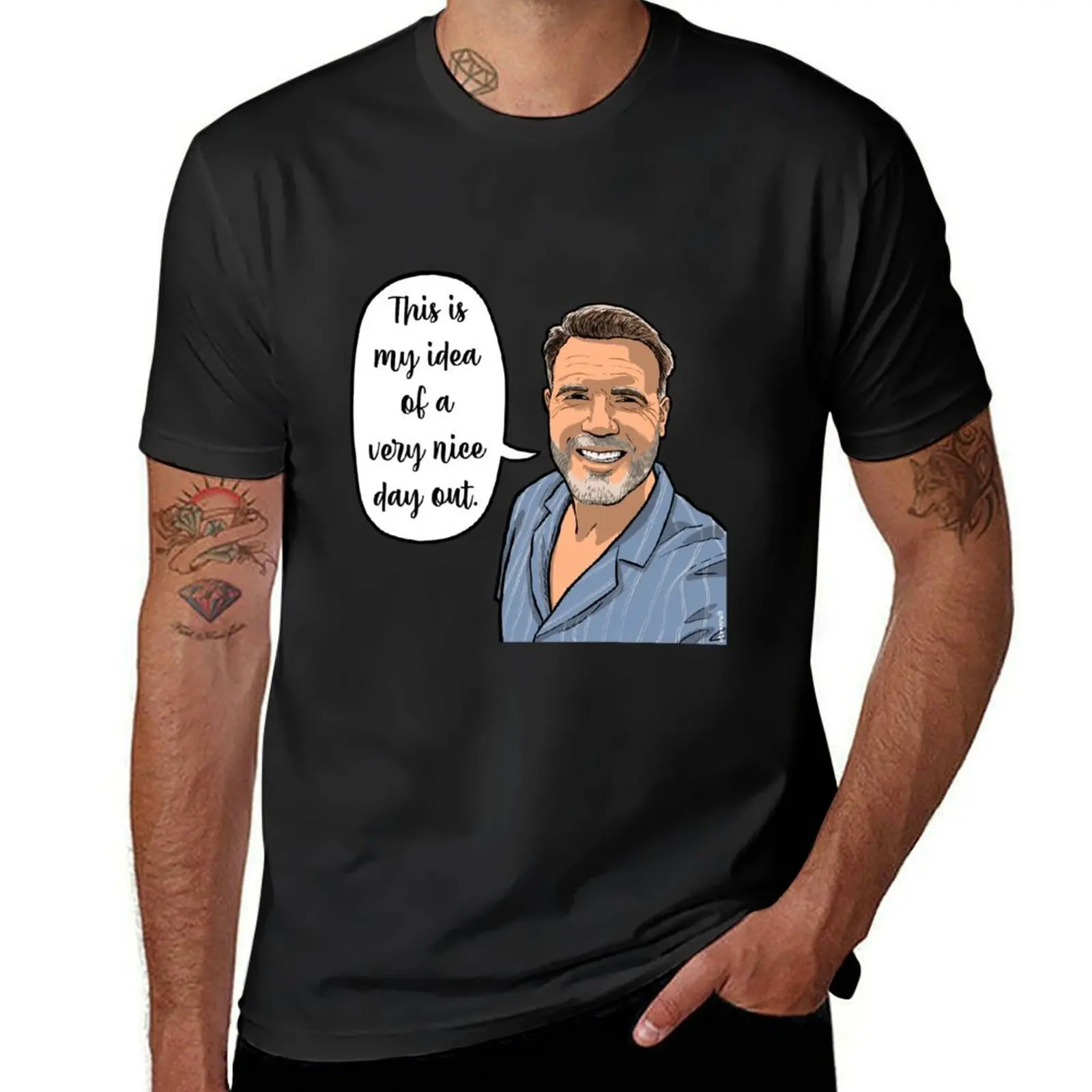 

This is my idea of a very nice day out T-Shirt rapper graphic tees blanks croswit shirt man Men's t-shirts